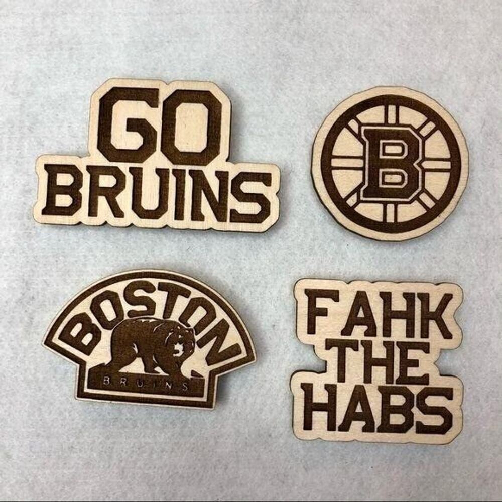 Boston Bruins 4 Pack Magnets